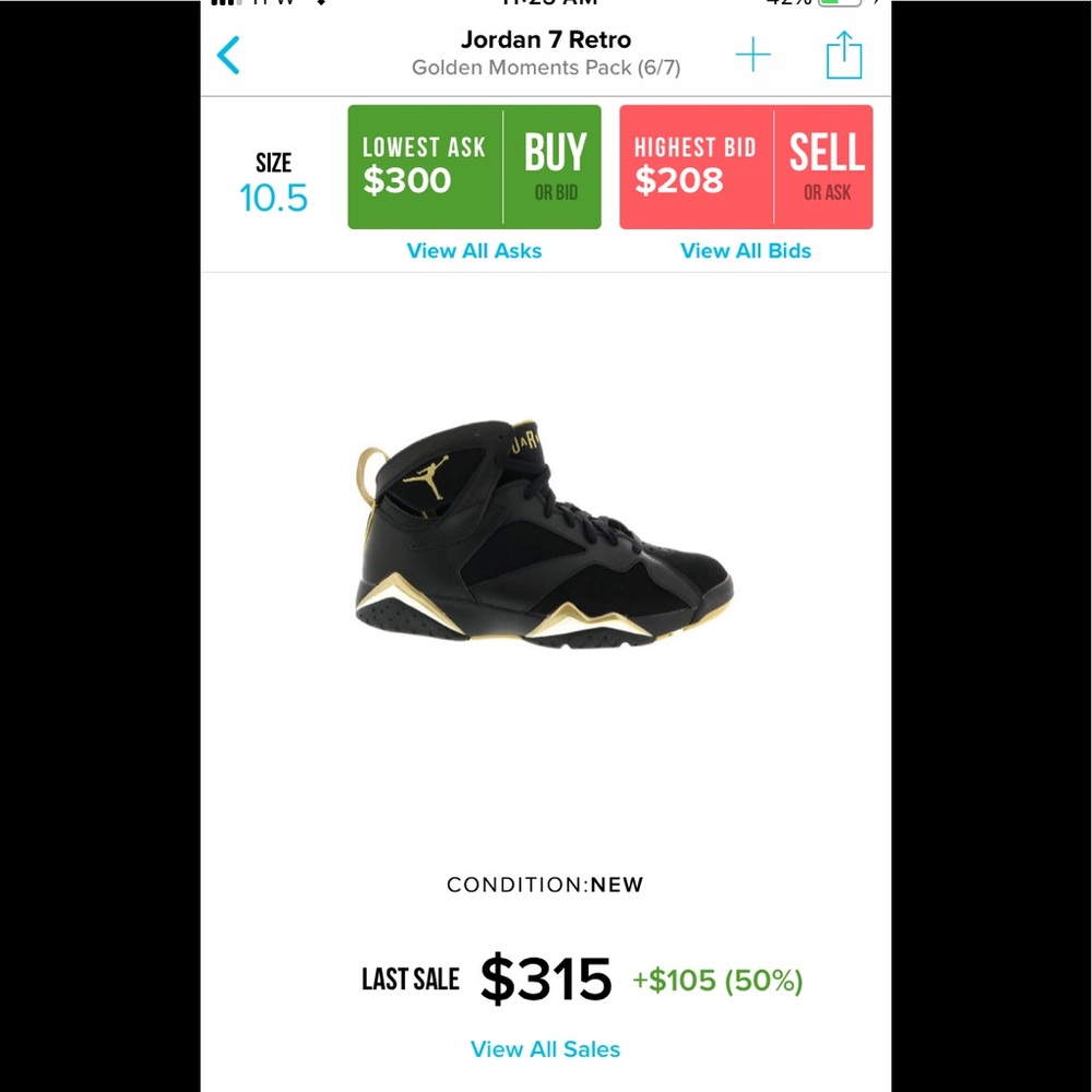 Golden moment 7’s